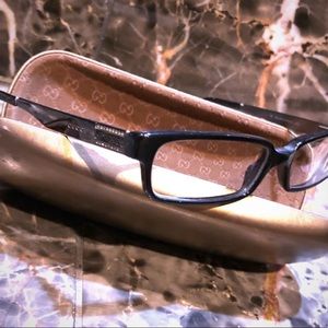 Authentic Black diamond Gucci Eyeglasses